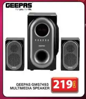 Grand Hyper Market GEEPAS Speaker offer