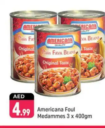 Shaklan AMERICANA Fava Beans offer
