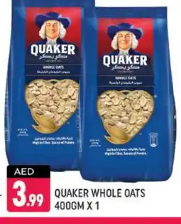 Shaklan QUAKER Oats offer