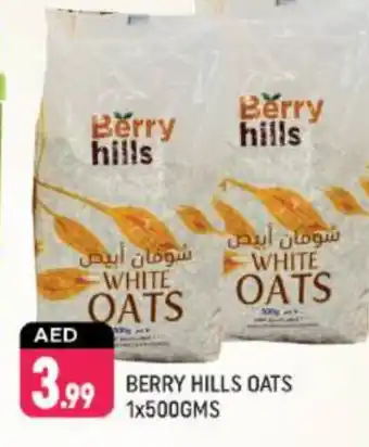 Shaklan BERRY HILLS Oats offer