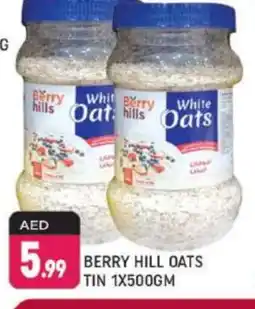 Shaklan BERRY HILLS Oats offer