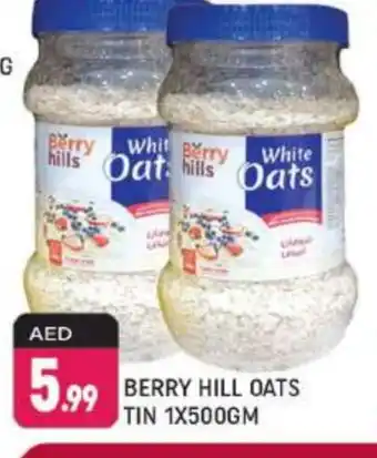 Shaklan BERRY HILLS Oats offer