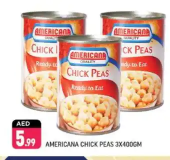 Shaklan AMERICANA Chick Peas offer