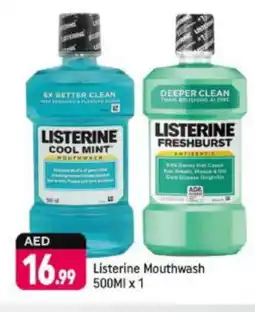 Shaklan LISTERINE Mouthwash offer