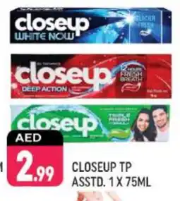 Shaklan CLOSE UP Toothpaste offer