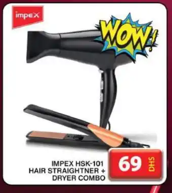 Grand Hyper Market IMPEX Hair Appliances offer