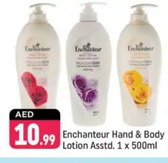 Shaklan Enchanteur Body Lotion & Cream offer