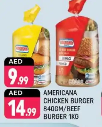 Shaklan AMERICANA Chicken Burger offer