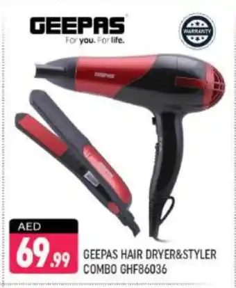 Shaklan GEEPAS Hair Appliances offer