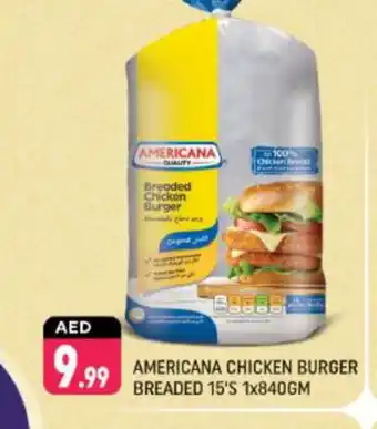 Shaklan AMERICANA Chicken Burger offer