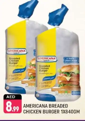 Shaklan AMERICANA Chicken Burger offer