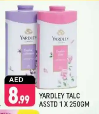 Shaklan YARDLEY Talcum Powder offer