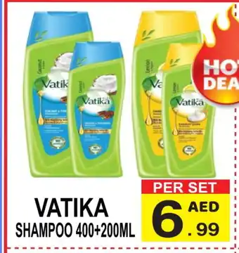 Gift Point VATIKA Shampoo / Conditioner offer