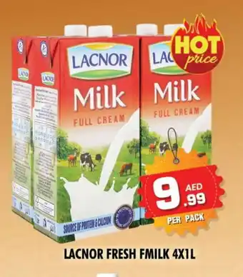 Night to Night Hypermarket LACNOR Full Cream Milk offer