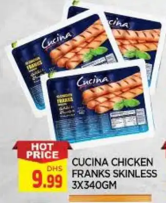 Al Madina CUCINA Chicken Franks offer