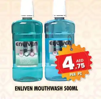 Night to Night Hypermarket ENLIVEN Mouthwash offer