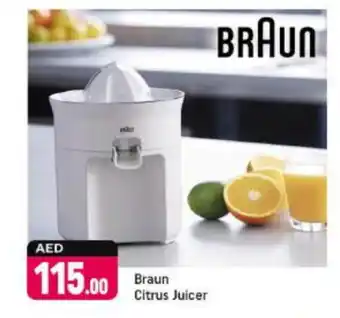 Shaklan BRAUN Juicer offer