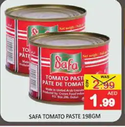 Mango Hypermarket LLC SAFA Tomato Paste offer