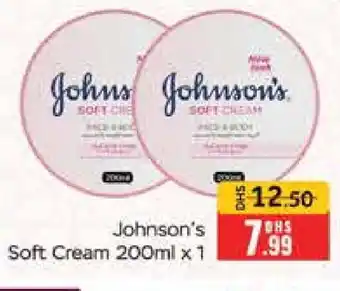 Mango Hypermarket LLC JOHNSONS Face cream offer