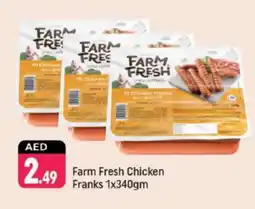 Shaklan FARM FRESH Chicken Franks offer