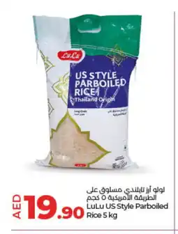 Lulu Hypermarket LULU Parboiled Rice offer