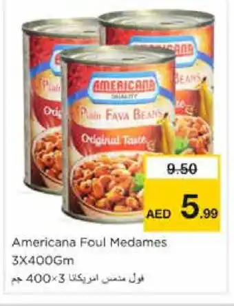 Nesto AMERICANA Fava Beans offer