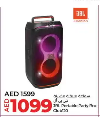 Lulu Hypermarket JBL Speaker offer