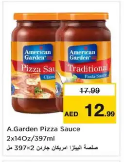 Nesto AMERICAN GARDEN Pizza & Pasta Sauce offer