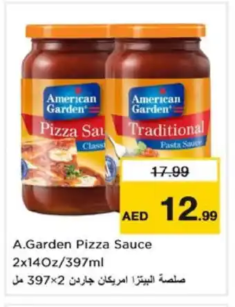 Nesto AMERICAN GARDEN Pizza & Pasta Sauce offer