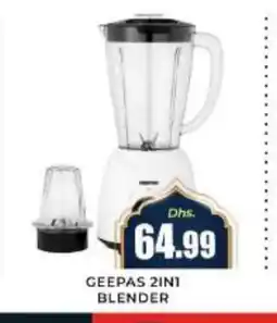 Meena Al Madina Hypermarket GEEPAS Mixer / Grinder offer