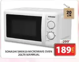 Grand Hyper Market SONASHI Microwave Oven offer