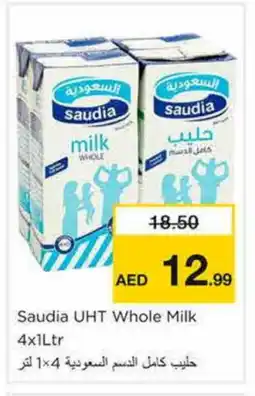 Nesto SAUDIA Long Life / UHT Milk offer