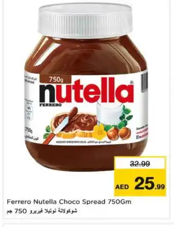 Nesto NUTELLA Chocolate Spread offer