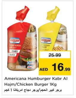 Nesto AMERICANA Chicken Burger offer