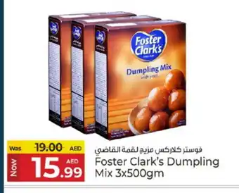 Kenz Hypermarket FOSTER CLARKS Dumpling Mix offer