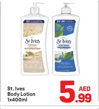 Day To Day ST.IVES Body Lotion & Cream offer