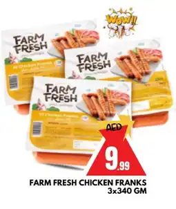 Al Madina FARM FRESH Chicken Franks offer