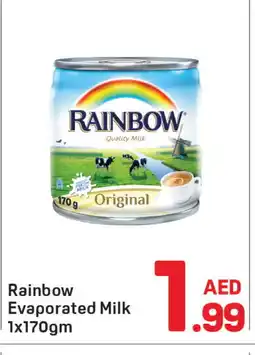 Day To Day RAINBOW Evaporated Milk offer