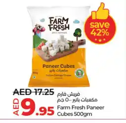 Lulu Hypermarket FARM FRESH Paneer offer