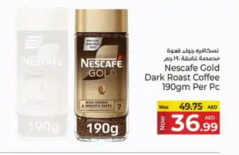 Kenz Hypermarket NESCAFE GOLD Coffee offer