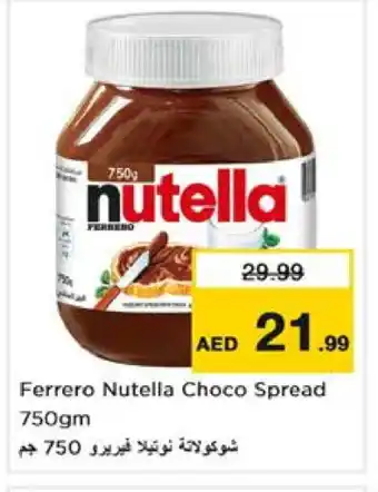 Nesto NUTELLA Chocolate Spread offer