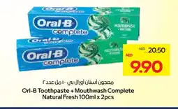 Megamart ORAL-B Toothpaste offer