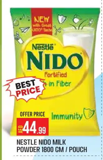 Baniyas Spike Hypermarket NIDO Milk Powder offer