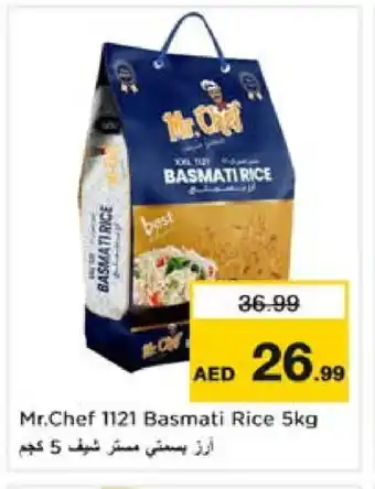 Nesto MR.CHEF Basmati / Biryani Rice offer