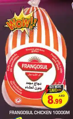 Baniyas Spike Hypermarket FRANGOSUL Frozen Whole Chicken offer