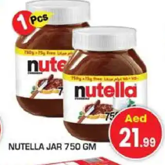 Baniyas Spike Hypermarket NUTELLA Chocolate Spread offer