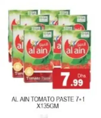 Zain Hypermarket AL AIN Tomato Paste offer