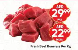 City Retail Supermarket Fresh Beef Boneless offer