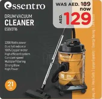 Nesto Drum vacuum cleaner ESDV3116 offer