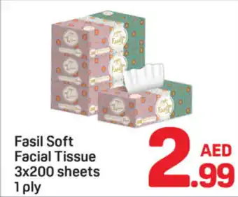 Day To Day Fasil soft facial tissue offer